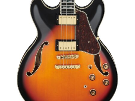 Ibanez AS113BS AS Artstar Semi-Hollow Electric Guitar, Brown Sunburst Supply