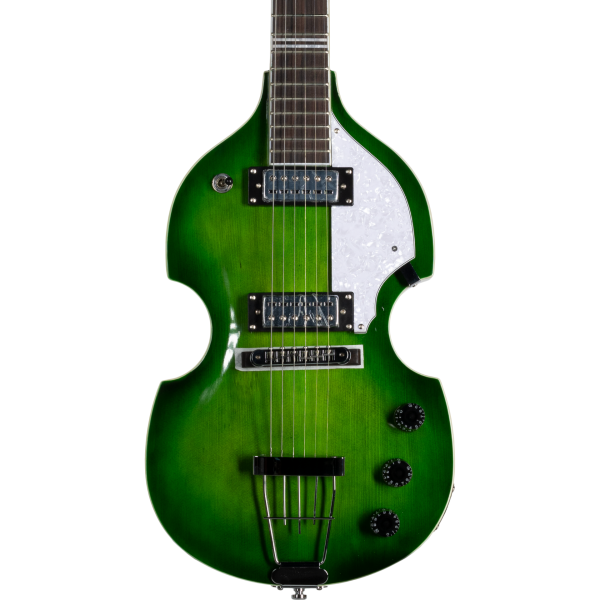 Hofner Ignition Pro Violin Guitar in Green on Sale