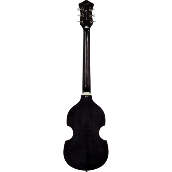 Hofner Ignition Pro Violin Guitar in Transparent Black on Sale