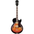 Ibanez AG75GBS AG Artcore Full-Hollow Electric Guitar, Brown Sunburst Discount