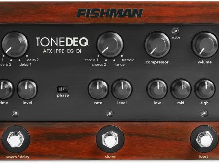 Fishman ToneDEQ Acoustic Instrument Preamp with Effects Online