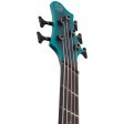 Ibanez BTB605MSCEM 5-String Electric Bass w  Case, Cerulean Aura Burst Matte Online Hot Sale