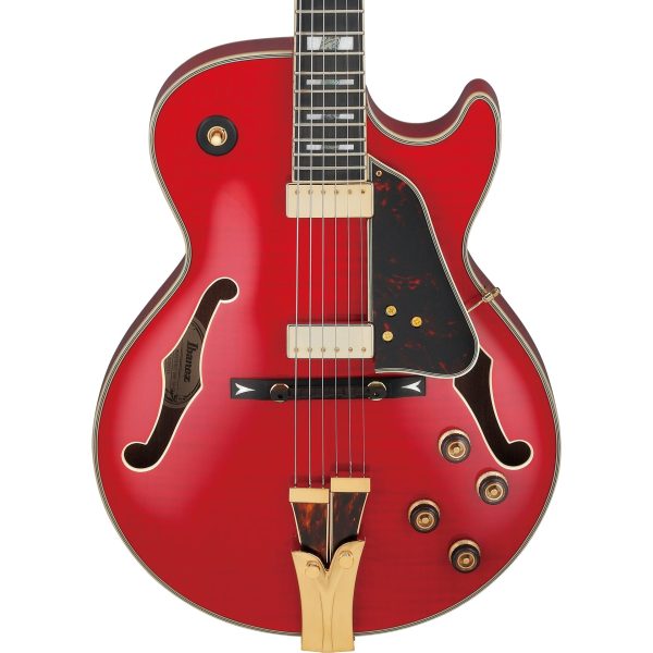 Ibanez GB10SEFMSRR George Benson Semi-Hollow Electric Guitar, Sapphire Red Sale