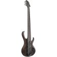 Ibanez BTB806MSTGF BTB Standard 6-String Electric Bass, Transparent Gray Flat w  Case Cheap