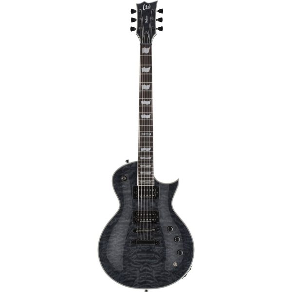 ESP LTD EC-1000 Piezo Electric Guitar, See Thru Black Online Hot Sale