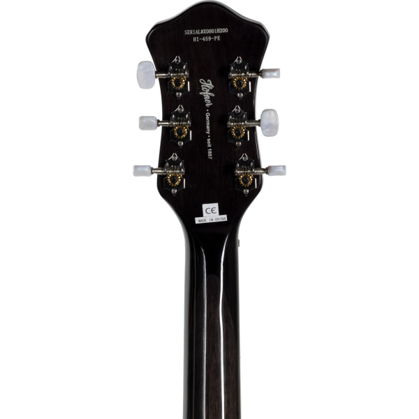 Hofner Ignition Pro Violin Guitar in Transparent Black on Sale