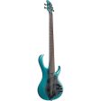 Ibanez BTB605MSCEM 5-String Electric Bass w  Case, Cerulean Aura Burst Matte Online Hot Sale