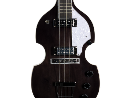 Hofner Ignition Pro Violin Guitar in Transparent Black on Sale