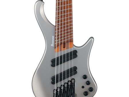 Ibanez EHB1006MSMGM 6-String Headless Bass w  Gig Bag, Metallic Gray Matte Discount