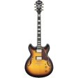 Ibanez AS93FMAYS AS Artcore Semi-Hollow Electric Guitar, Antique Yellow Sunburst Online