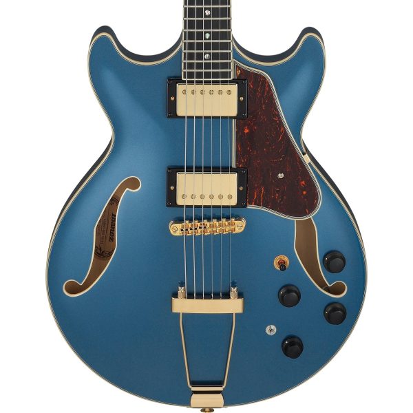 Ibanez AMH Artcore Expressionist Full-hollow Electric Guitar, Prussian Blue Metallic Online now