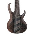 Ibanez BTB806MSTGF BTB Standard 6-String Electric Bass, Transparent Gray Flat w  Case Cheap