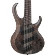 Ibanez BTB805MSTGF BTB Bass Workshop 5-String Electric Bass, Transparent Gray Flat w  Case Sale