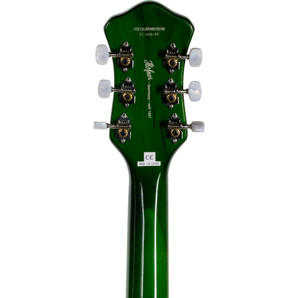 Hofner Ignition Pro Violin Guitar in Green on Sale