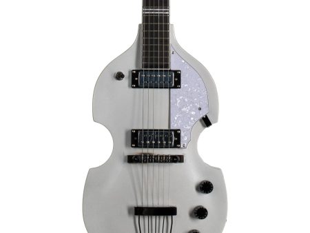 Hofner Ignition Pro Violin Guitar in Pearl White Online now