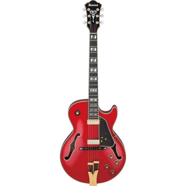 Ibanez GB10SEFMSRR George Benson Semi-Hollow Electric Guitar, Sapphire Red Sale