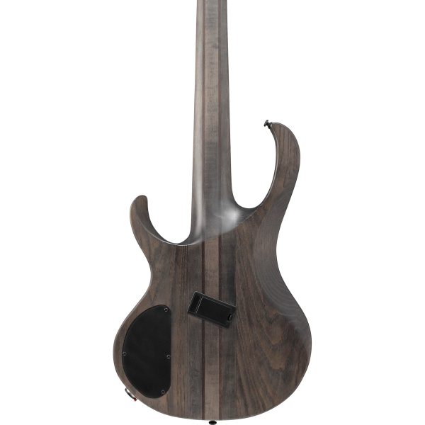 Ibanez BTB805MSTGF BTB Bass Workshop 5-String Electric Bass, Transparent Gray Flat w  Case Sale