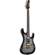 Ibanez AZ47P1QMBIB AZ Premium Electric Guitar, Black Ice Burst Supply