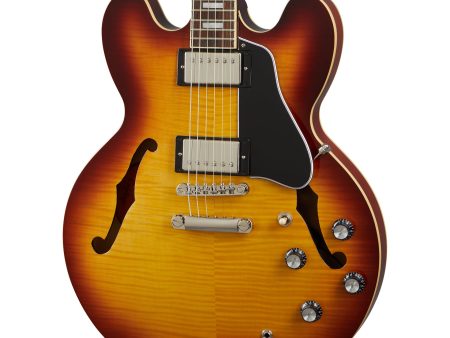 Epiphone ES-335 Semi Hollow Electric Guitar - Raspberry Tea Burst Online Sale