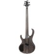 Ibanez BTB805MSTGF BTB Bass Workshop 5-String Electric Bass, Transparent Gray Flat w  Case Sale