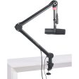 Gator GFWMICBCBM4000 Professional Broadcast Boom Mic Stand W  Led Light Sale