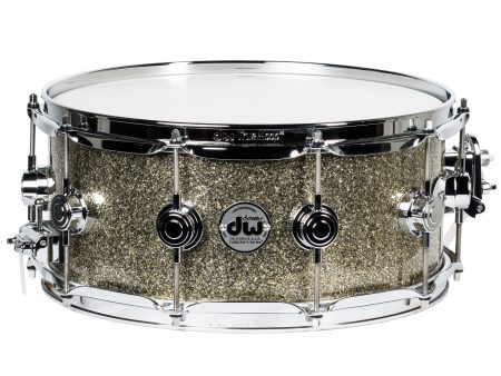 Drum Workshop Collectors Series 6x14 Snare Drum - Gold Glass Discount