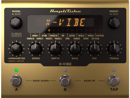 Amplitube X-Vibe Digital Modulation Pedal Sale