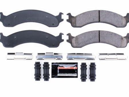 Power Stop 00-02 Dodge Ram 2500 Front Z23 Evolution Sport Brake Pads w Hardware For Cheap