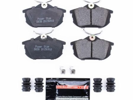 Power Stop 00-04 Volvo S40 Rear Z23 Evolution Sport Brake Pads w Hardware Hot on Sale