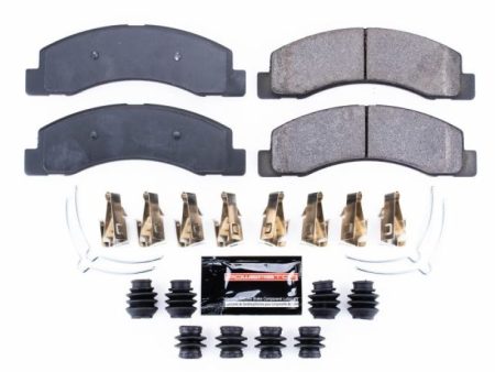 Power Stop 00-05 Ford Excursion Front Z23 Evolution Sport Brake Pads w Hardware Online now