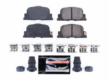 Power Stop 00-01 Lexus ES300 Rear Z23 Evolution Sport Brake Pads w Hardware Cheap