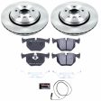 Power Stop 01-06 BMW 330Ci Rear Track Day SPEC Brake Kit For Cheap