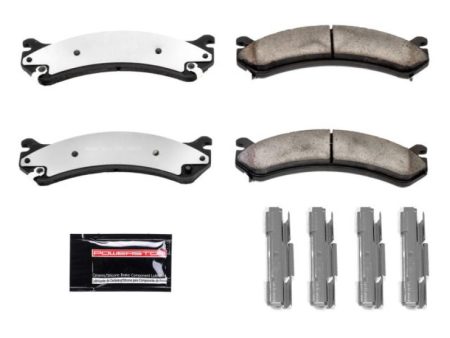 Power Stop 00-05 Cadillac DeVille Front Z36 Truck & Tow Brake Pads w Hardware For Cheap