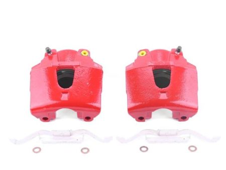 Power Stop 00-02 Dodge Dakota Front Red Calipers w o Brackets - Pair on Sale