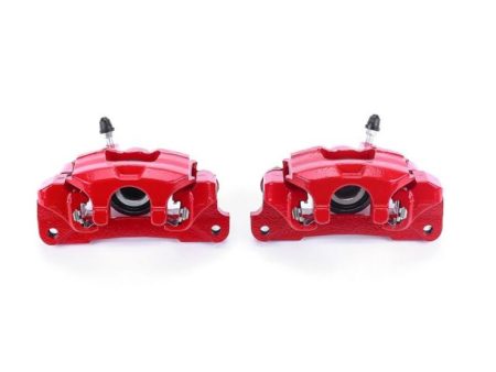 Power Stop 00-01 Lexus ES300 Rear Red Calipers w Brackets - Pair For Sale