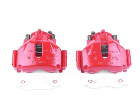 Power Stop 00-03 Saab 9-3 Front Red Calipers w Brackets - Pair Online