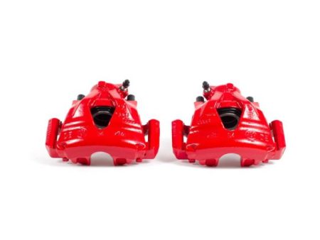 Power Stop 00-06 Audi TT Front Red Calipers w Brackets - Pair Discount