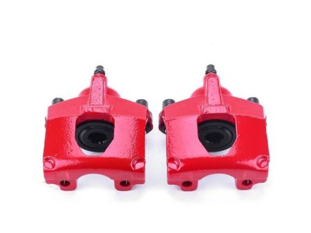 Power Stop 00-07 Chrysler Town & Country Rear Red Calipers w o Brackets - Pair Hot on Sale