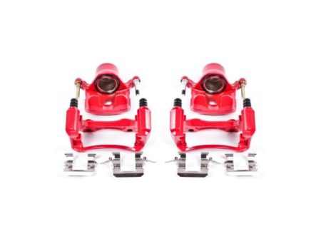 Power Stop 00-01 Infiniti I30 Front Red Calipers w Brackets - Pair Fashion